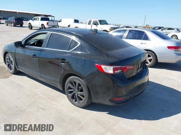 2017 Acura ILX with VIN 19UDE2F36HA000429, listed as a IAAI auction lot 41748813 with 97,787 mi miles. Bid and sale history available at carsss.com. Image 3.