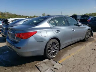 2016 Infiniti Q50 Red Sport 400 with VIN JN1FV7AR2GM451406, listed as a Copart auction lot 72990594 with Not Provided miles and Salvage Title. Bid and sale history available at DreamBid. Image 3.