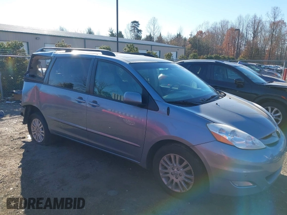 2010 Toyota Sienna XLE with VIN 5TDYK4CC6AS320562, listed as a IAAI auction lot 41005929 with 105,082 mi miles and . Bid and sale history available at DreamBid. Image 1.