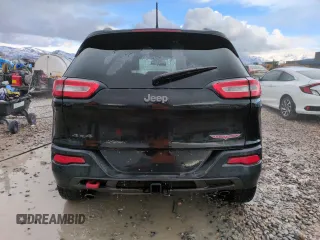 2014 Jeep Cherokee Trailhawk with VIN 1C4PJMBS1EW211570, listed as a Copart auction lot 51465845 with 156,320 mi miles and Salvage Title. Bid and sale history available at carsss.com. Image 6.