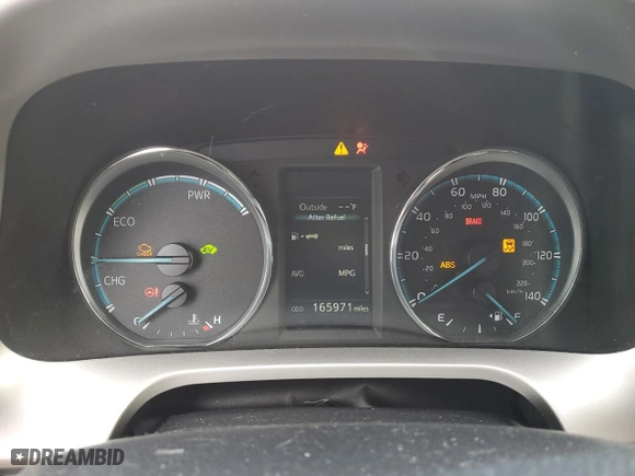 2017 Toyota RAV4 Hybrid XLE with VIN JTMRJREV7HD065204, listed as a Copart auction lot 47086085 with 165,971 mi miles and Salvage Title. Bid and sale history available at carsss.com. Image 9.