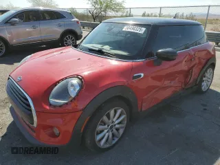 2021 MINI Hardtop Oxford Edition with VIN WMWXR3C09M2N13515, listed as a Copart auction lot 58490325 with 77,064 mi miles and Salvage title. Bid and sale history available at DreamBid. Image 1.