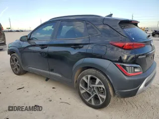 2023 Hyundai Kona Limited with VIN KM8K53A33PU971657, listed as a Copart auction lot 41685935 with 29,859 mi miles and Salvage Title. Bid and sale history available at carsss.com. Image 2.