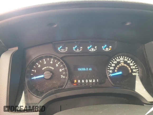 2014 Ford F-150 XL with VIN 1FTFX1EF1EKE17812, listed as a Copart auction lot 84446554 with 106,388 mi miles and Salvage Title. Bid and sale history available at DreamBid. Image 9.