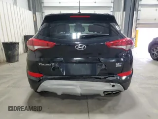 2017 Hyundai Tucson Sport with VIN KM8J3CA25HU534186, listed as a Copart auction lot 52207315 with 110,988 mi miles and Salvage Title. Bid and sale history available at DreamBid. Image 6.