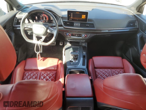 2018 Audi SQ5 Premium Plus with VIN WA1A4AFY2J2117350, listed as a Copart auction lot 48112954 with 70,119 mi miles and . Bid and sale history available at DreamBid. Image 8.