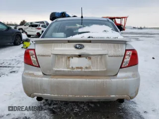 2008 Subaru Impreza Sedan (Natl) i w/Premium Pkg with VIN JF1GE61638G521051, listed as a Copart auction lot 85778444 with 141,149 mi miles and Salvage Title. Bid and sale history available at carsss.com. Image 6.