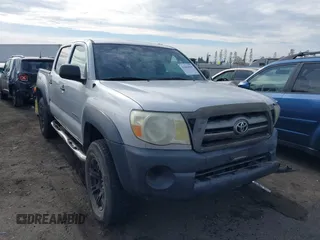 2010 Toyota Tacoma PreRunner with VIN 5TEJU4GN0AZ730557, listed as a IAAI auction lot 41642019 with 196,355 mi miles and . Bid and sale history available at DreamBid. Image 1.
