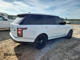 2017 Land Rover Range Rover HSE with VIN SALGS2FV7HA348853, listed as a Copart auction lot 63279935 with 126,204 mi miles and Clean title. Bid and sale history available at DreamBid. Image 3.
