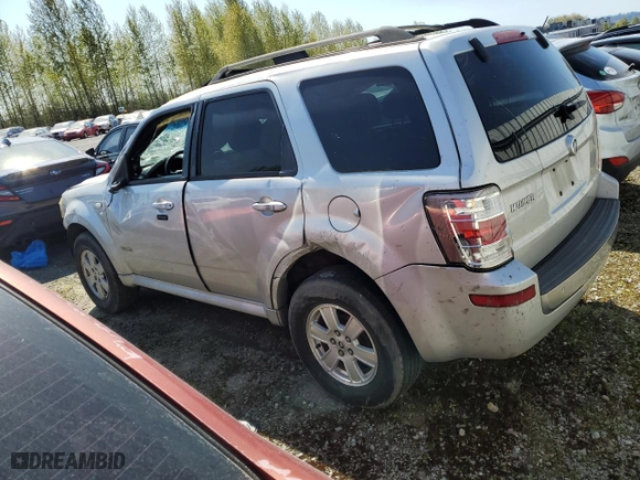 2008 Mercury Mariner with VIN 4M2CU81Z58KJ47051, listed as a Copart auction lot 52448205 with 189,870 mi miles and Salvage Title. Bid and sale history available at carsss.com. Image 2.