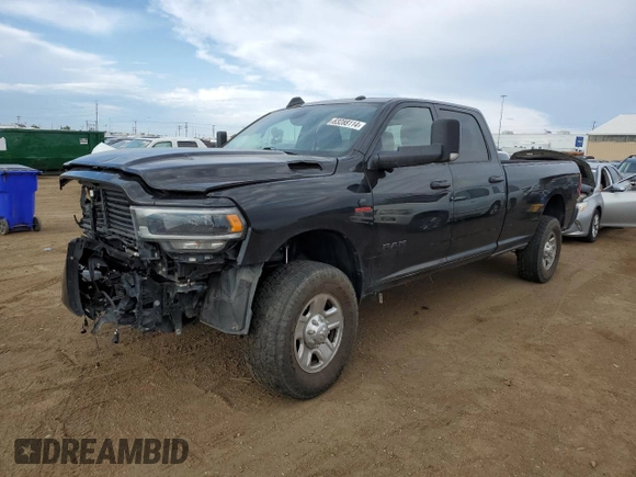 2019 Ram 2500 Big Horn with VIN 3C6UR5JL8KG642999, listed as a Copart auction lot 63288114 with 195,731 mi miles and Salvage Title. Bid and sale history available at carsss.com. Image 1.