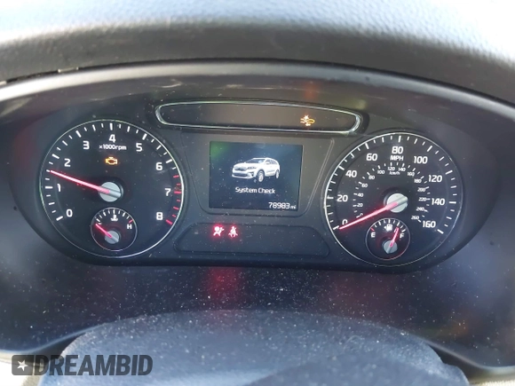 2020 Kia Sorento LX with VIN 5XYPG4A32LG680556, listed as a IAAI auction lot 40864369 with 78,983 mi miles. Bid and sale history available at carsss.com. Image 7.