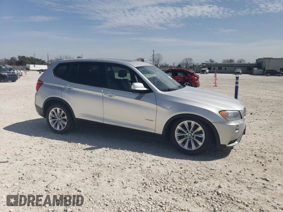 2014 BMW X3 xDrive28i z VIN 5UXWX9C53E0D31858, wystawiony jako Copart lot #48322775 z przebiegiem 106 638 mil mil oraz Szkoda całkowita • Salvage title. Historia ofert i sprzedaży dostępna na DreamBid. Obrazek 4.