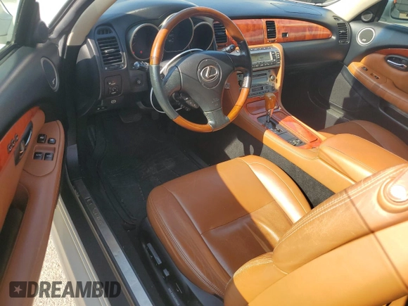 2002 Lexus SC with VIN JTHFN48Y820026697, listed as a Copart auction lot 67996114 with 156,536 mi miles and Salvage Title. Bid and sale history available at carsss.com. Image 8.