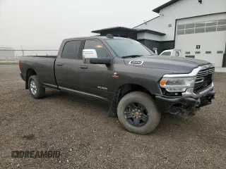 2024 Ram 3500 Laramie with VIN 3C63R3JL6RG108877, listed as a Copart auction lot 68967354 with 13,547 mi miles and Salvage Title. Bid and sale history available at carsss.com. Image 4.