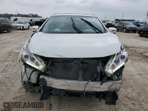 2018 Nissan Murano SV with VIN 5N1AZ2MG4JN186509, listed as a Copart auction lot 50427185 with 84,359 mi miles and Salvage Title. Bid and sale history available at DreamBid. Image 5.