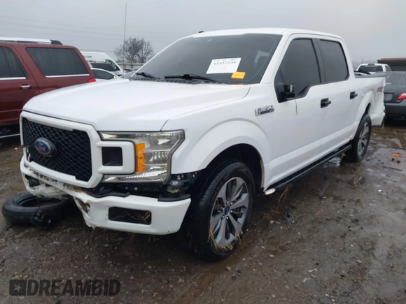 2019 Ford F-150 XL with VIN 1FTEW1C52KKD70455, listed as a IAAI auction lot 41457239 with 97,295 mi miles and . Bid and sale history available at DreamBid. Image 18.