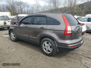 2010 Honda CR-V EX-L with VIN 5J6RE4H79AL071029, listed as a Copart auction lot 50167495 with 121,470 mi miles and Salvage Title. Bid and sale history available at carsss.com. Image 2.