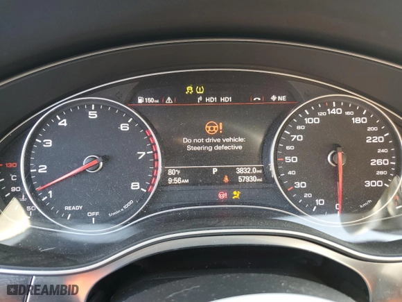 2018 Audi A7 Prestige with VIN WAU23AFC6JN055092, listed as a Copart auction lot 71536834 with 57,930 mi miles and Clean Title. Bid and sale history available at carsss.com. Image 9.