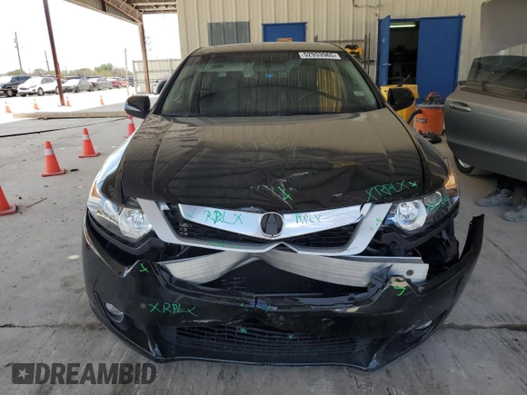 2010 Acura TSX with VIN JH4CU2F60AC009241, listed as a Copart auction lot 52933965 with 48,626 mi miles and Salvage Title. Bid and sale history available at carsss.com. Image 5.