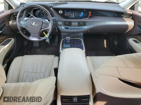 2018 Lexus LS with VIN JTHB51FF0J5006279, listed as a Copart auction lot 62693794 with 63,617 mi miles and Salvage Title. Bid and sale history available at carsss.com. Image 8.