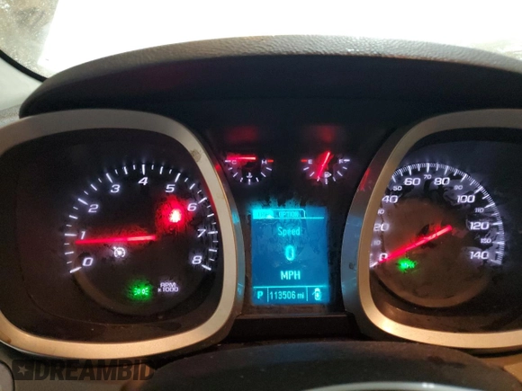 2015 Chevrolet Equinox LT with VIN 2GNFLGE37F6204430, listed as a Copart auction lot 44393275 with 113,506 mi miles and Salvage Title. Bid and sale history available at carsss.com. Image 9.