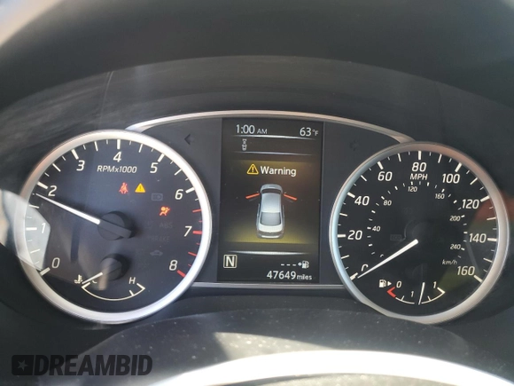 2018 Nissan Sentra SV with VIN 3N1AB7AP0JY257205, listed as a Copart auction lot 41929065 with 47,649 mi miles and Salvage Title. Bid and sale history available at DreamBid. Image 9.