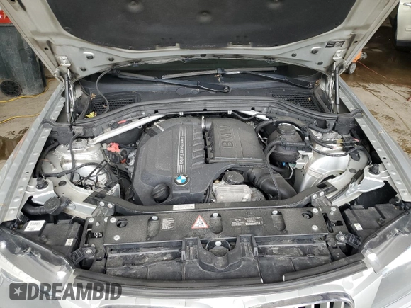2014 BMW X3 xDrive35i z VIN 5UXWX7C54E0E77822, wystawiony jako Copart lot #58406865 z przebiegiem 107 753 mil mil oraz Szkoda całkowita • Salvage title. Historia ofert i sprzedaży dostępna na DreamBid. Obrazek 12.