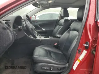 2006 Lexus IS 250 with VIN JTHBK262X65013954, listed as a Copart auction lot 55437155 with 158,395 mi miles and Clean Title. Bid and sale history available at DreamBid. Image 7.