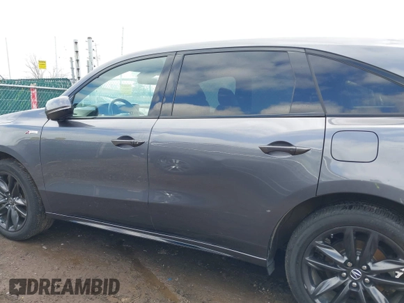 2020 Acura MDX w/Technology/A-Spec Pkg with VIN 5J8YD4H07LL034136, listed as a IAAI auction lot 41933687 with 34,520 mi miles. Bid and sale history available at carsss.com. Image 14.