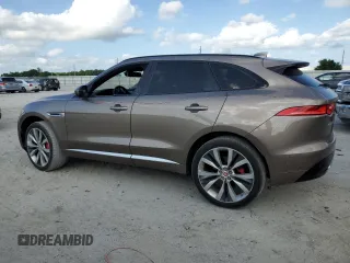 2017 Jaguar F-Pace S with VIN SADCM2BV3HA497710, listed as a Copart auction lot 53734735 with 61,303 mi miles and Clean Title. Bid and sale history available at DreamBid. Image 2.