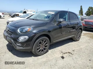 2018 FIAT 500X Trekking z VIN ZFBCFYCB9JP642560, wystawiony jako Copart lot #59394735 z przebiegiem 48 096 mil mil oraz Szkoda całkowita • Salvage title. Historia ofert i sprzedaży dostępna na DreamBid. Obrazek 1.