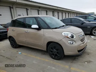 2014 FIAT 500L Lounge with VIN ZFBCFACH1EZ018158, listed as a Copart auction lot 44013195 with 113,260 mi miles and Clean Title. Bid and sale history available at DreamBid. Image 4.