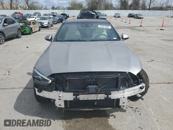 2023 Mercedes-Benz C 300 with VIN W1KAF4HB5PR097613, listed as a Copart auction lot 51051645 with 11,458 mi miles and Salvage title. Bid and sale history available at DreamBid. Image 5.