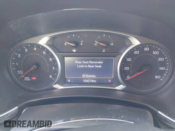 2021 Chevrolet Equinox Premier z VIN 2GNAXNEV9M6120241, wystawiony jako IAAI lot #42222928 z przebiegiem 104 274 mil mil oraz . Historia ofert i sprzedaży dostępna na DreamBid. Obrazek 7.