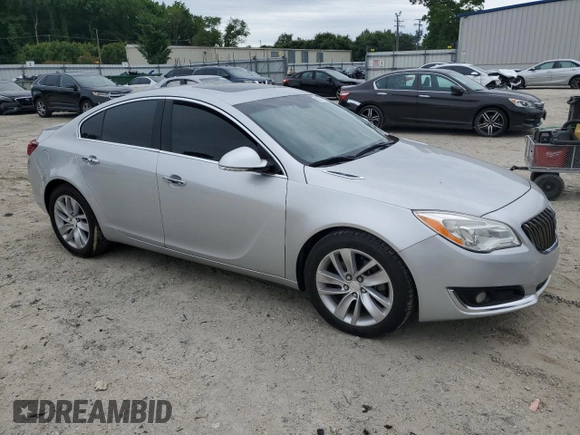 2014 Buick Regal Premium I with VIN 2G4GN5EXXE9176288, listed as a Copart auction lot 58231705 with 155,956 mi miles and Clean title. Bid and sale history available at DreamBid. Image 4.