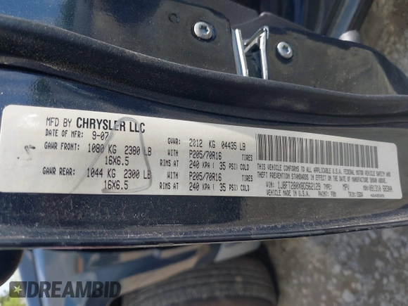 2008 Jeep Patriot Sport z VIN 1J8FT280X8D562129, wystawiony jako IAAI lot #42071896 z przebiegiem 203 212 mil mil oraz . Historia ofert i sprzedaży dostępna na DreamBid. Obrazek 9.