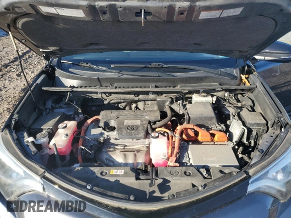 2018 Toyota RAV4 Hybrid SE with VIN JTMJJREV5JD210274, listed as a Copart auction lot 52450645 with 108,249 mi miles and Salvage title. Bid and sale history available at DreamBid. Image 13.