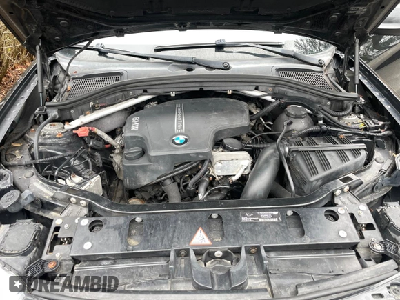 2013 BMW X3 xDrive28i with VIN 5UXWX9C57D0A31965, listed as a Copart auction lot 56250005 with 150,097 mi miles and Clean Title. Bid and sale history available at DreamBid. Image 7.