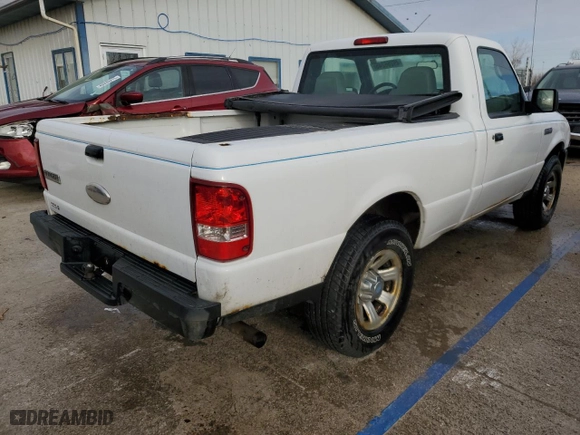 2008 Ford Ranger XL with VIN 1FTYR10D58PB10322, listed as a Copart auction lot 49266245 with 155,954 mi miles and Salvage Title. Bid and sale history available at carsss.com. Image 3.