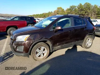 2015 Chevrolet Trax LT with VIN KL7CJRSBXFB095125, listed as a Copart auction lot 53270355 with 136,511 mi miles and Non Repairable. Bid and sale history available at carsss.com. Image 1.