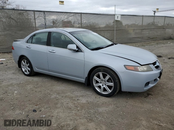 2005 Acura TSX with VIN JH4CL95835C031304, listed as a Copart auction lot 50831355 with 236,203 mi miles and Salvage title. Bid and sale history available at DreamBid. Image 4.
