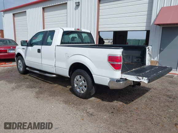 2012 Ford F-150 XL with VIN 1FTFX1CF9CKD37173, listed as a IAAI auction lot 41986303 with 213,919 mi miles. Bid and sale history available at carsss.com. Image 3.