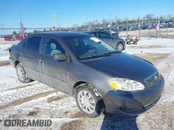 2008 Toyota Corolla CE with VIN 1NXBR32E98Z005691, listed as a IAAI auction lot 41333109 with 273,620 mi miles and . Bid and sale history available at DreamBid. Image 1.