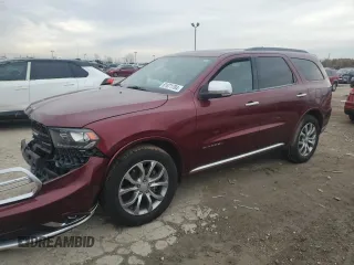 2018 Dodge Durango Citadel with VIN 1C4RDJEG5JC452307, listed as a Copart auction lot 81871704 with 89,645 mi miles and Salvage title. Bid and sale history available at DreamBid. Image 1.