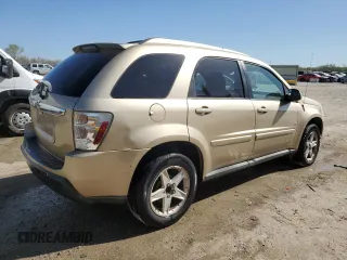 2006 Chevrolet Equinox LT z VIN 2CNDL63F766115685, wystawiony jako Copart lot #52724555 z przebiegiem 188 000 mil mil oraz Tytuł czysty. Historia ofert i sprzedaży dostępna na DreamBid. Obrazek 3.