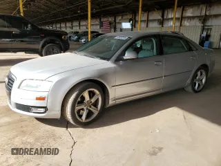 2008 Audi A8 L 4.2L with VIN WAUMV94E28N014295, listed as a Copart auction lot 53920295 with 116,703 mi miles and Clean Title. Bid and sale history available at carsss.com. Image 1.