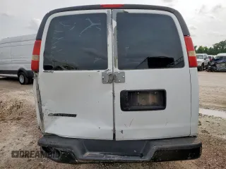 2010 Chevrolet Express Cargo with VIN 1GCUGADX1A1172060, listed as a Copart auction lot 58779905 with 456,288 mi miles and Salvage title. Bid and sale history available at DreamBid. Image 6.