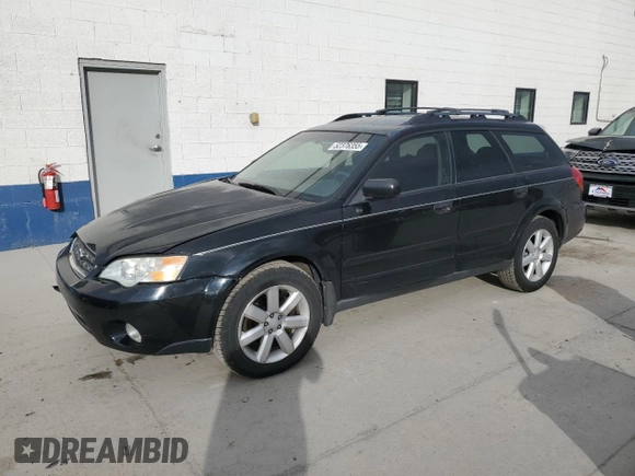 2006 Subaru Legacy Outback z VIN 4S4BP61C767331038, wystawiony jako Copart lot #52376355 z przebiegiem 90 492 mil mil oraz Szkoda całkowita • Salvage title. Historia ofert i sprzedaży dostępna na DreamBid. Obrazek 1.