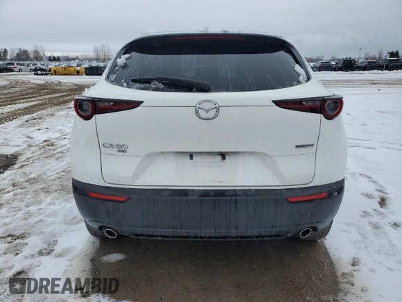 2021 Mazda CX-30 Preferred with VIN 3MVDMBCL2MM244256, listed as a Copart auction lot 44187995 with Not Provided miles and Salvage Title. Bid and sale history available at DreamBid. Image 6.